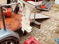 Buitenboordmotor johnson 8 pk - afbeelding 3 van  5
