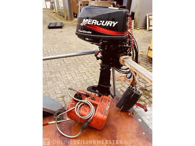 Buitenboordmotor mercury 5pk, 4 takt - afbeelding 2 van  7