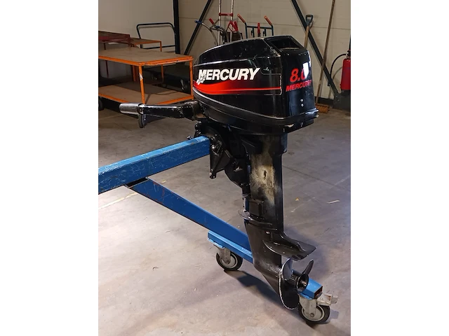 Buitenboordmotor, mercury, 8.0 pk, 2 takt - afbeelding 6 van  14