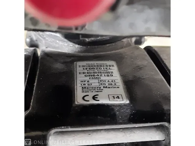 Buitenboordmotor mercury, fourstroke 6 - afbeelding 3 van  19