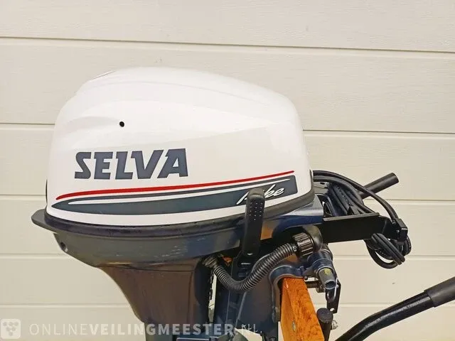 Buitenboordmotor selva, 9,9 pk 2 cilinder 4 takt, 2023 - afbeelding 3 van  7