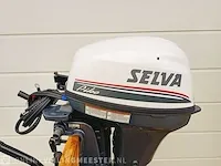 Buitenboordmotor selva, 9,9 pk 2 cilinder 4 takt, 2023 - afbeelding 4 van  7
