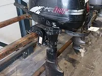 Buitenboordmotor suzuki , 4 pk viertakt, zwart - afbeelding 1 van  10