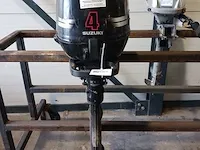 Buitenboordmotor suzuki , 4 pk viertakt, zwart - afbeelding 3 van  10