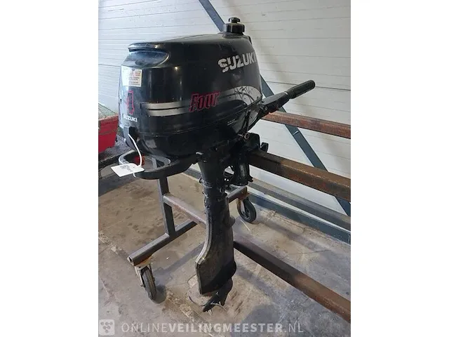 Buitenboordmotor suzuki , 4 pk viertakt, zwart - afbeelding 4 van  10