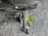 Buitenboordmotor suzuki, grijs/ zwart - afbeelding 4 van  8