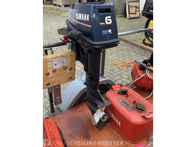 Buitenboordmotor yamaha 6pk - afbeelding 2 van  7