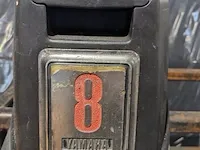 Buitenboordmotor yamaha, 8 pk , zwart - afbeelding 2 van  10