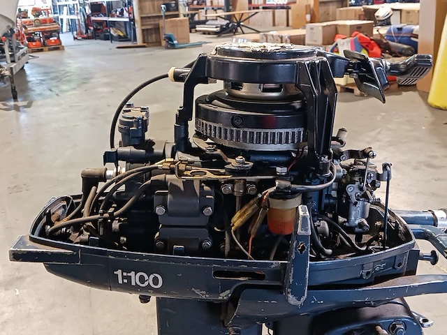 Buitenboordmotor, yamaha, 9.5 pk, 2 takt - afbeelding 3 van  14