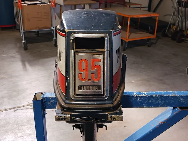Buitenboordmotor, yamaha, 9.5 pk, 2 takt - afbeelding 12 van  14