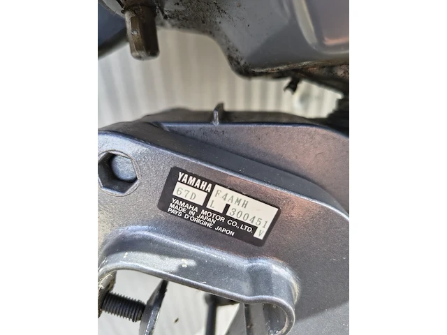 Buitenboordmotor, yamaha, f4 langstaart , 1998 - afbeelding 6 van  9