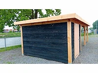 Buitenverblijf met berging 400x900x256 cm - afbeelding 7 van  13