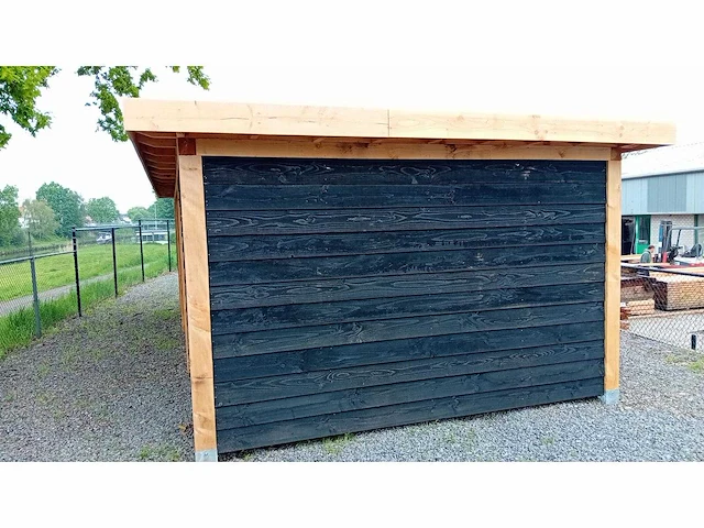 Buitenverblijf met berging 400x900x256 cm - afbeelding 8 van  13