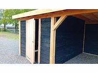 Buitenverblijf met berging 400x900x256 cm - afbeelding 12 van  13