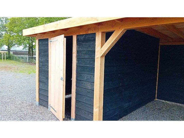 Buitenverblijf met berging 400x900x256 cm - afbeelding 12 van  13