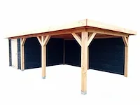 Buitenverblijf met berging 500x850x256 cm - afbeelding 1 van  13