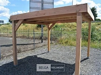 Buitenverblijf overkapping douglas 300x300cm hoogte 245cm - afbeelding 1 van  7
