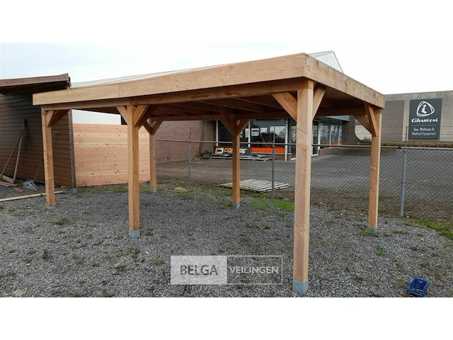 Buitenverblijf overkapping douglas 800x300cm hoogte 245cm - afbeelding 2 van  8