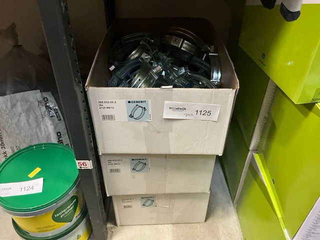 Buizen bevestingsmateriaal (75x) - afbeelding 1 van  3