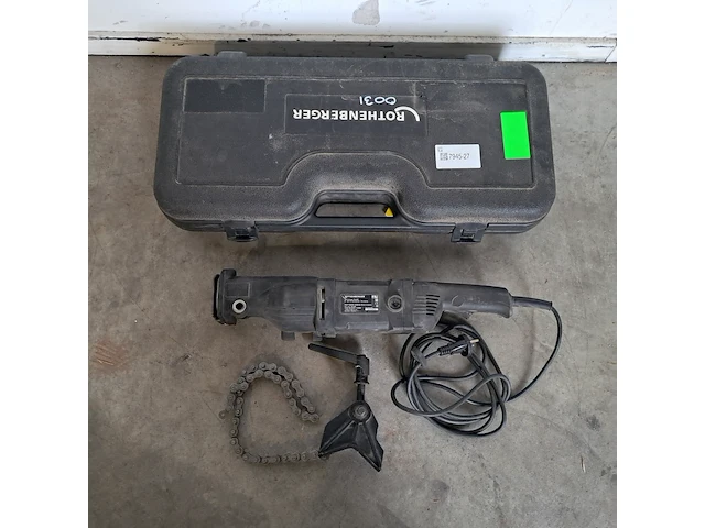 Buizenzaag max. 6" 230v met kettingklem, rothenberger, rotiger vario, 2019 - afbeelding 1 van  7
