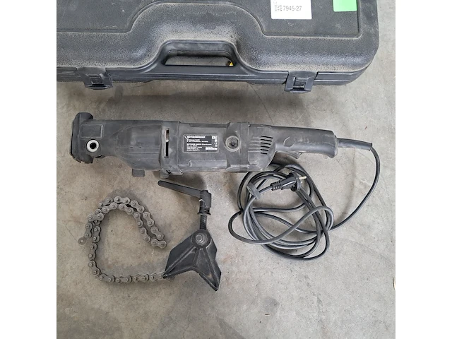 Buizenzaag max. 6" 230v met kettingklem, rothenberger, rotiger vario, 2019 - afbeelding 2 van  7