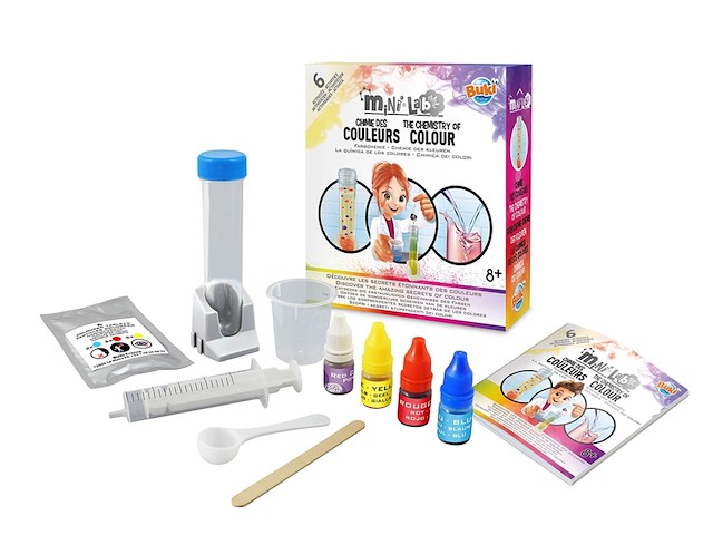 Buki mini lab chemie der kleuren - afbeelding 1 van  5