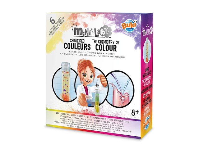 Buki mini lab chemie der kleuren - afbeelding 2 van  5