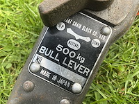 Bull lever - 500 kg - kettingtakel - afbeelding 6 van  7