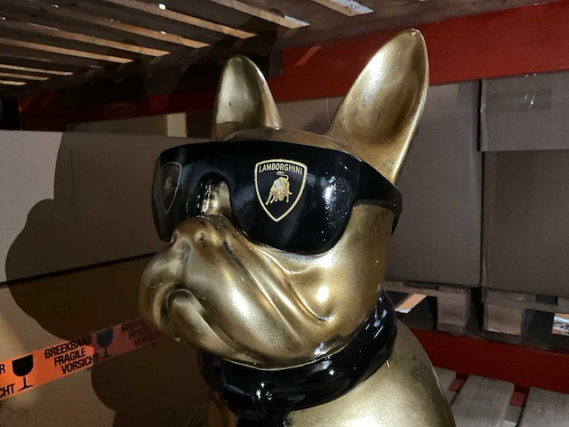 Bulldog pop art figuur - afbeelding 2 van  6