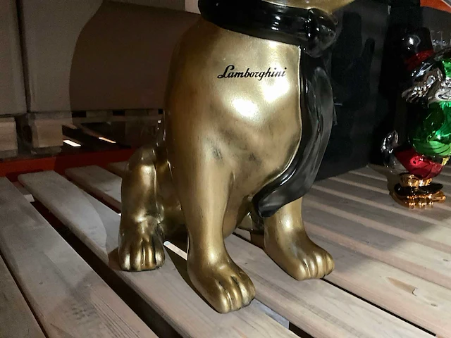 Bulldog pop art figuur - afbeelding 5 van  6