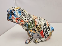 Bulldog sculptuur - nasa dog - afbeelding 3 van  6