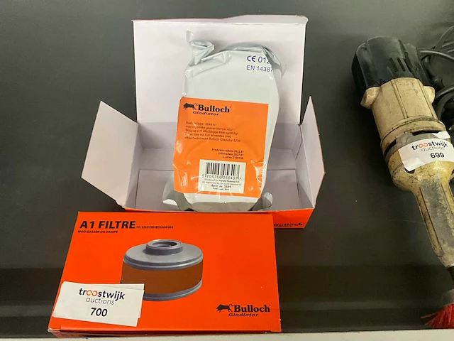 Bulloch 5649 a1 gasfilter voor masker (2x) - afbeelding 1 van  3