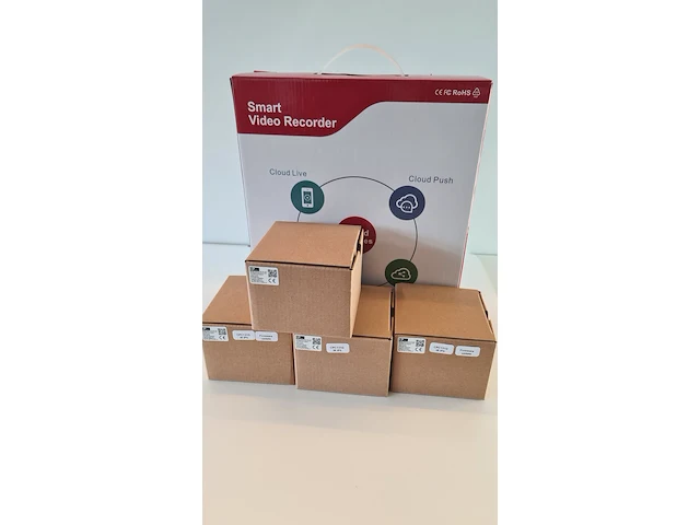 Bundel: 5 mp netwerkrecorder + 4x 5 mp ip-camera herospeed, cpd708-ip5 + 4x cpc131g-ir-ip5 - afbeelding 2 van  4