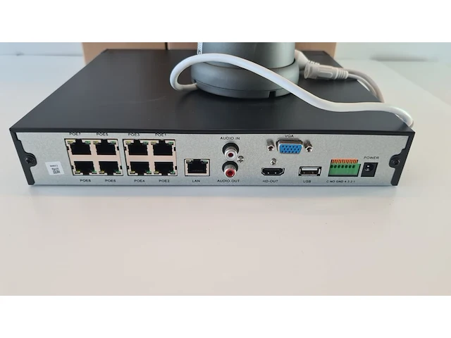 Bundel: 5 mp netwerkrecorder + 4x 5 mp ip-camera herospeed, cpd708-ip5 + 4x cpc131g-ir-ip5 - afbeelding 4 van  4