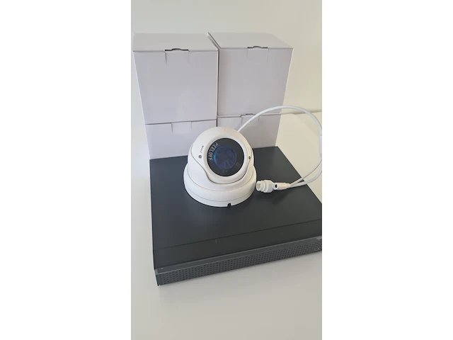 Bundel: 5mp recorder + 4 dome 5 mp ip-camera's herospeed, cpd708-ip5 + 4x cpc412w-ir-ip5 - afbeelding 2 van  7
