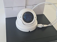 Bundel: 5mp recorder + 4 dome 5 mp ip-camera's herospeed, cpd708-ip5 + 4x cpc412w-ir-ip5 - afbeelding 2 van  7