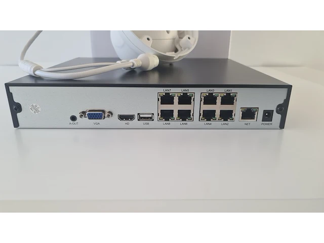 Bundel: 5mp recorder + 4 dome 5 mp ip-camera's herospeed, cpd708-ip5 + 4x cpc412w-ir-ip5 - afbeelding 7 van  7