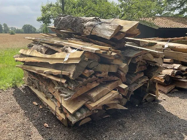 Bundel brandhout schaaldelen (5x) - afbeelding 4 van  5