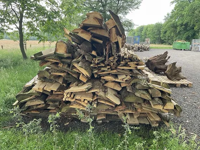 Bundel eiken brandhout schaaldelen (6x) - afbeelding 4 van  4