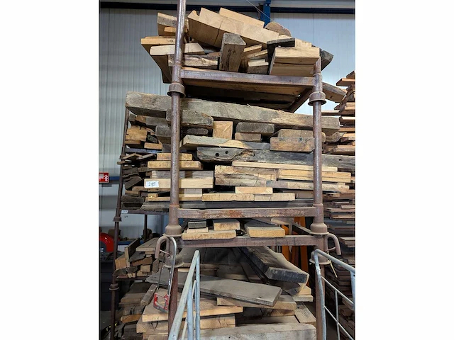 Bundel eiken planken - afbeelding 2 van  3