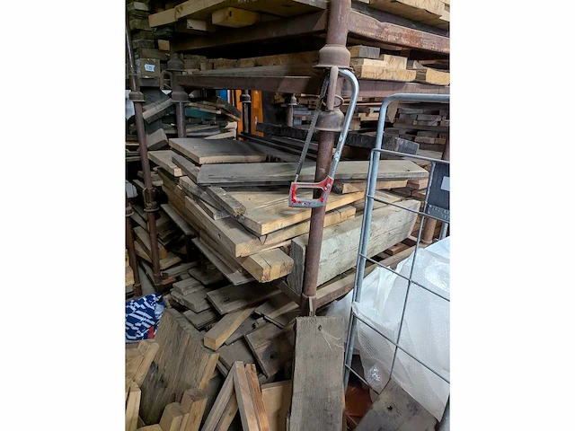 Bundel eiken planken - afbeelding 3 van  3