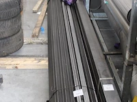 Bundel van 50 stalen kokers met afmeting 30 x 40 x 6000 mm. dikte 2 mm. - afbeelding 2 van  2