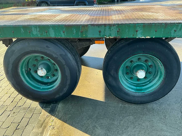Bunk platte wagen - afbeelding 2 van  14