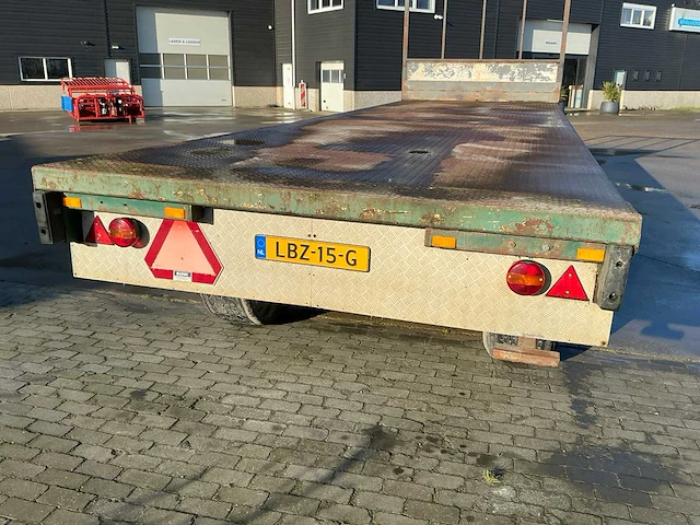 Bunk platte wagen - afbeelding 3 van  14
