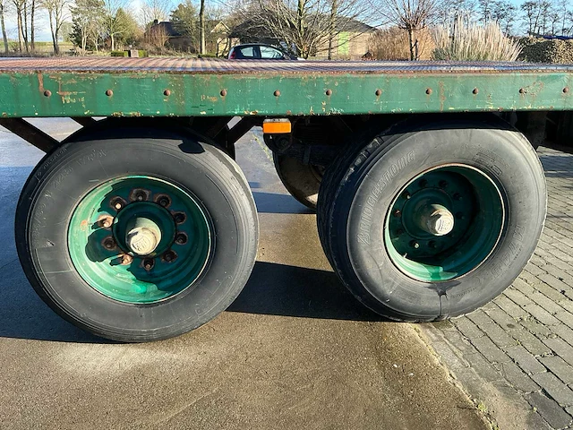 Bunk platte wagen - afbeelding 4 van  14