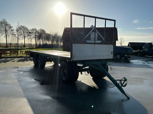Bunk platte wagen - afbeelding 7 van  14