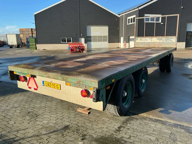 Bunk platte wagen - afbeelding 8 van  14