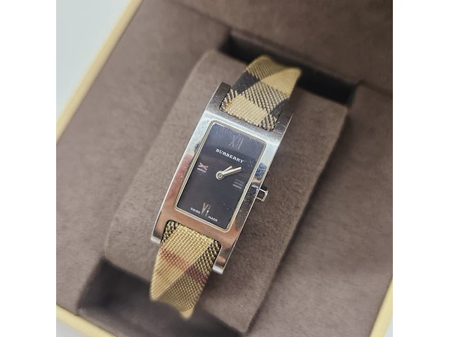Burberry bu1009 dameshorloge tank model - afbeelding 3 van  11