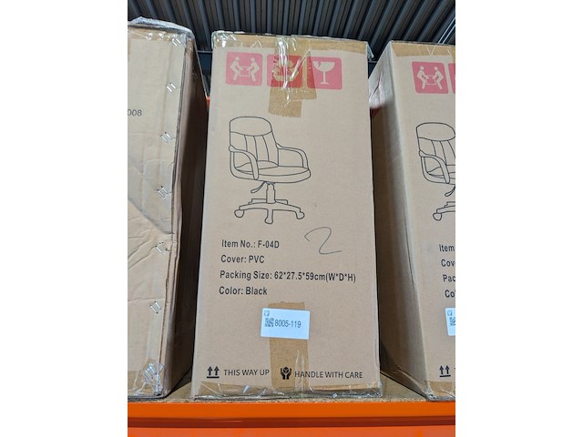 Bureastoel sanderz, black, 2025 - afbeelding 2 van  2