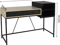 Bureau - 107x102x50cm - afbeelding 2 van  2